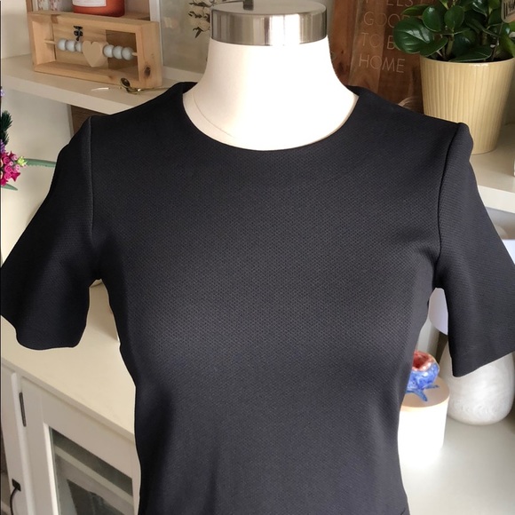 Vince Drop-hem Black Dress - Picture 4 of 6